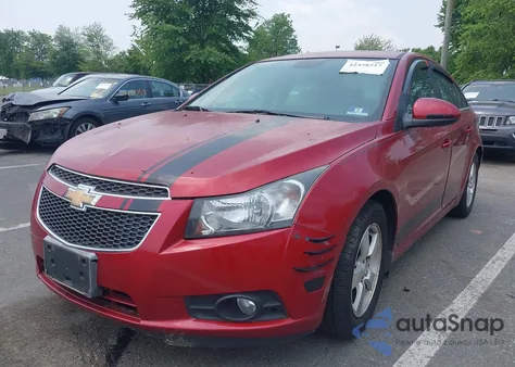 2013 Chevrolet Cruze 1Lt Auto from USA, damaged, VIN 1G1PC5SB0D7317834